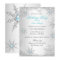 Teal Winter Wonderland Birthday Party