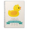 Teal & Yellow Duckling, Duck; Baby Shower
