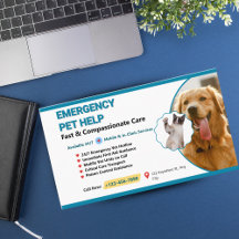Teal & Yellow Pet Emergency Veterinary - Emergency