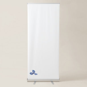 Tealish Blue, Cyan-BlueVertical Retractable Banner