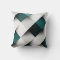 Teals/Grey Geometric Pattern
