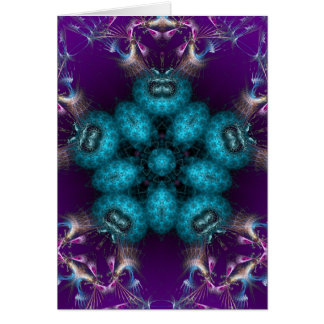 Tealtagon Fractal Card