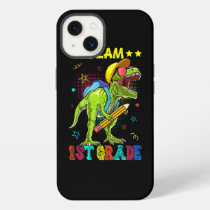 Team 1st Grade Dinosaur Shirt Student Teacher Back iPhone 13 Case