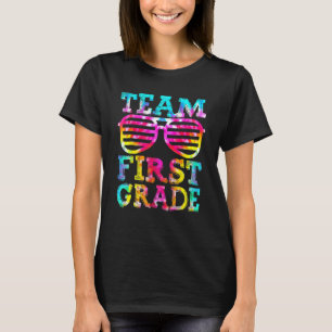 Team 1st Grade Squad First Teacher Student Back To T-Shirt