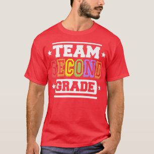 Team 2nd Second Grade Back to School Premium T-Shi T-Shirt