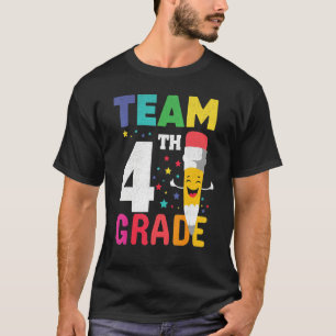 Team 4th Grade Cute Back To School T-Shirt