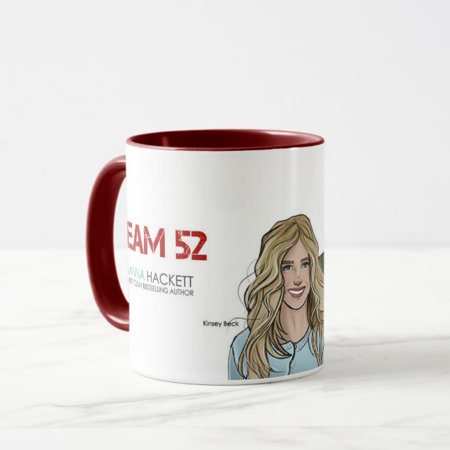 Team 52 Mug - Kinsey and Smith (Front Left)