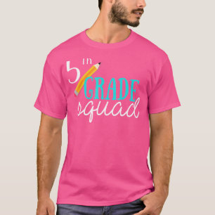 Team 5th Fifth Grade Teacher Back To School T-Shirt