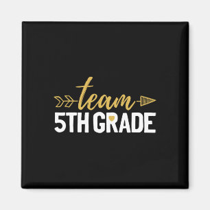 Team 5th Grade Hello Fifth Grade Crew Squad Teache Magnet
