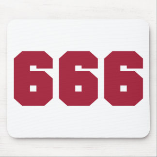 Team 666 mouse mat
