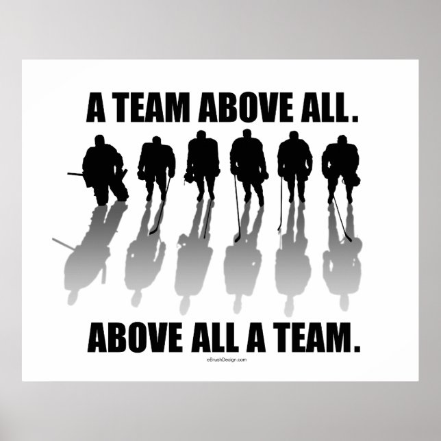 Team Above All (Hockey) Poster (Front)