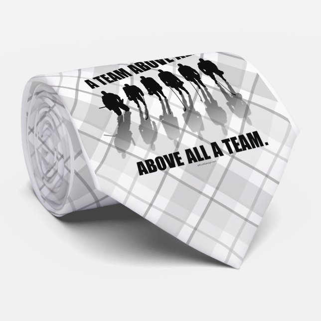 Team Above All (Hockey) Tie (Rolled)