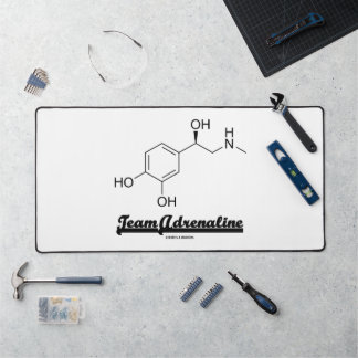 Team Adrenaline Chemical Molecule Humour Desk Mat