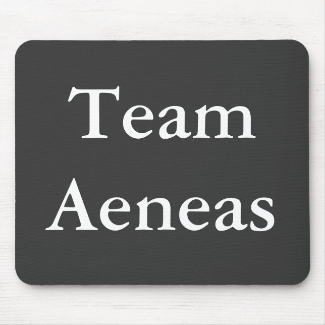 Team Aeneas - Roman Mythology Mouse Mat (Front)