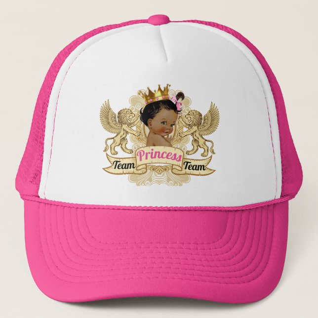 Team African Princess Royal Baby Shower Hat (Front)