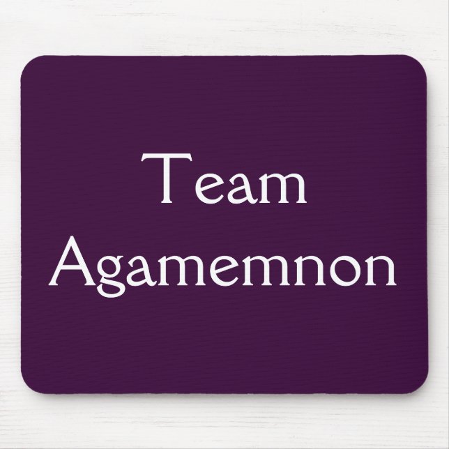 Team Agamemnon Mouse Mat (Front)