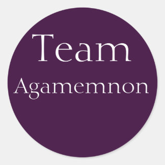 Team Agamemnon sticker