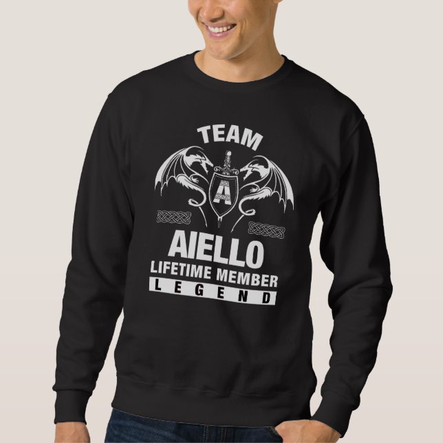 Team Aiello Lifetime Member Sweatshirt (Front)