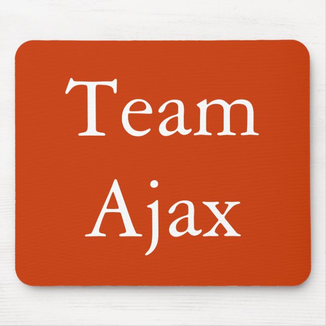 Team Ajax, Greek Hero Mouse Mat (Front)