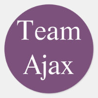 Team Ajax sticker