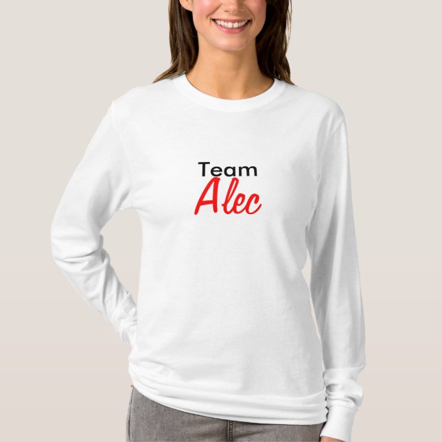 Team Alec (The Mortal Instruments) T-Shirt (Front)