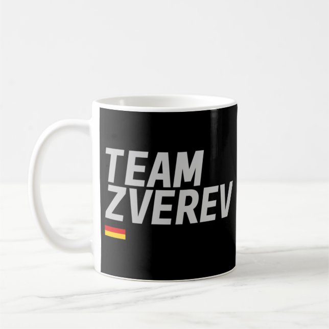 Team Alexander Zverev Coffee Mug (Left)