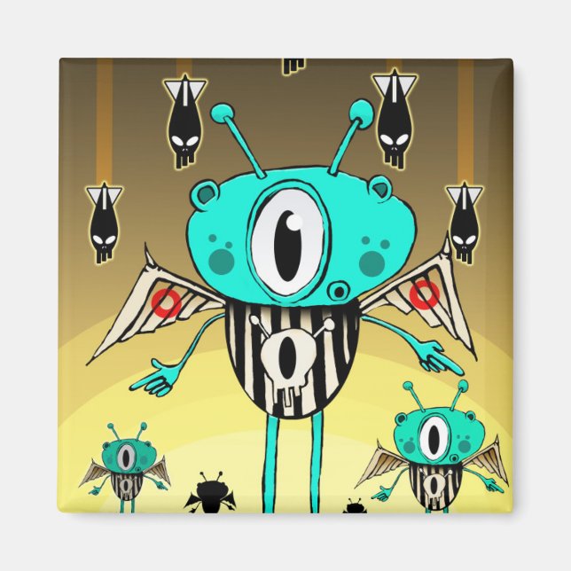 Team alien 2012 magnet (Front)