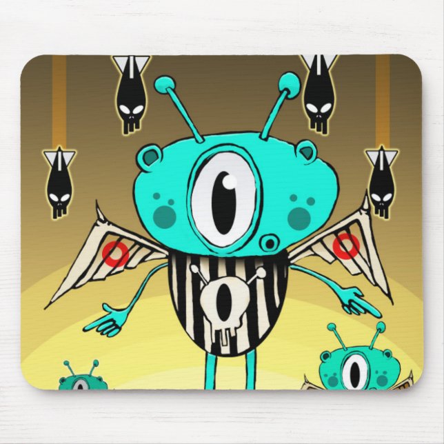 Team alien 2012 mouse mat (Front)