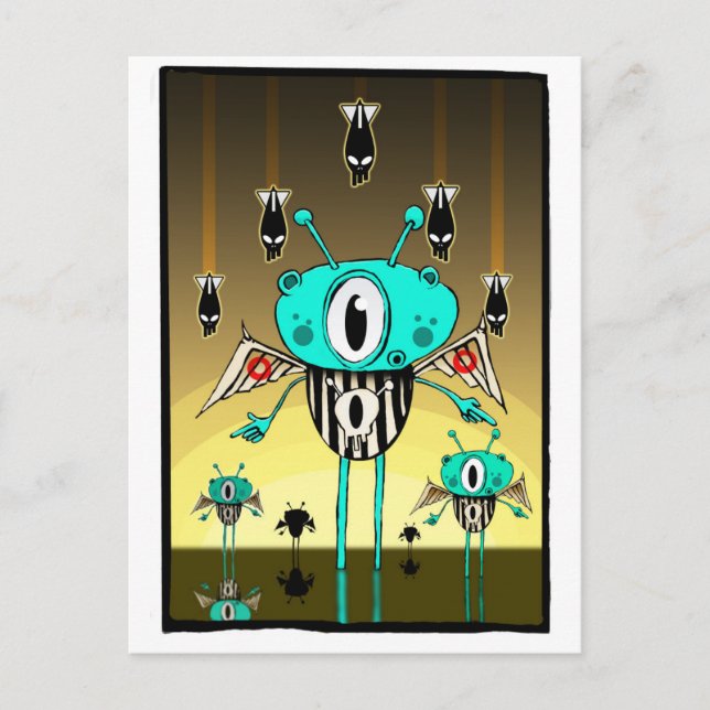 Team alien 2012 postcard (Front)