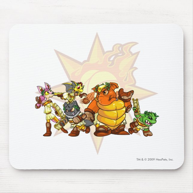 Team Altador Group Mouse Mat (Front)
