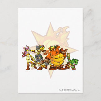 Team Altador Group Postcard