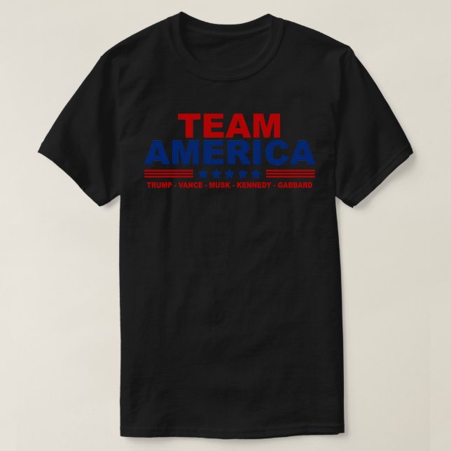 Team America Vance Musk Kennedy Gabbard Phone Case T-Shirt (Design Front)