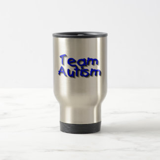 Team Autism (Blue) Travel Mug