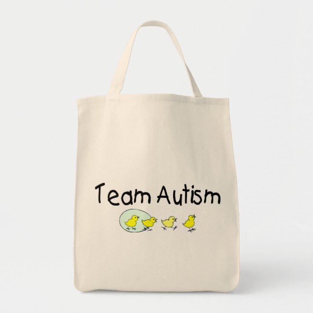 Team Autism (Chicks) Tote Bag (Front)
