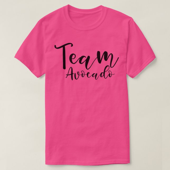Team Avocado T-Shirt (Design Front)