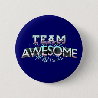 Team Awesome 6 Cm Round Badge