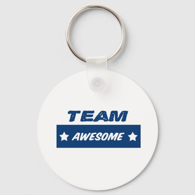 Team Awesome! Key Ring (Front)