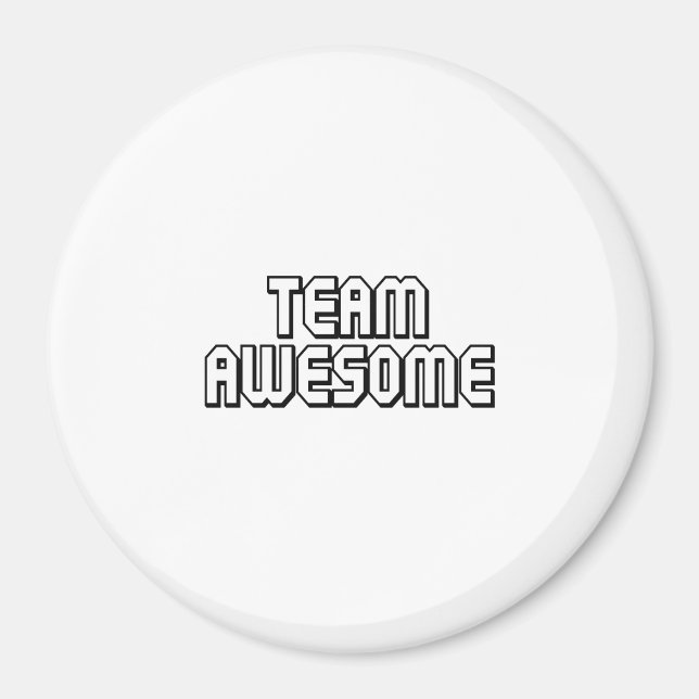 TEAM AWESOME MAGNET (Front)