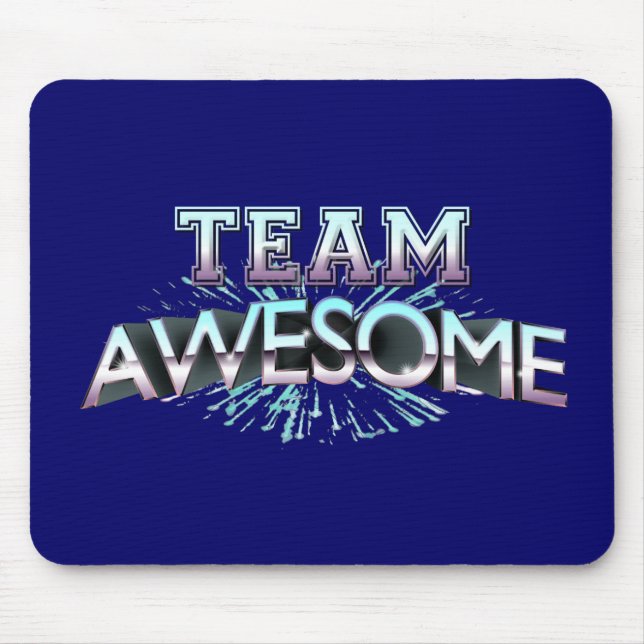 Team Awesome Mouse Mat (Front)
