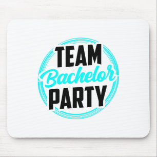 Team Bachelor Party Bride Groom 2  Mouse Mat