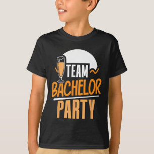 Team Bachelor Party Bride Groom 4  T-Shirt