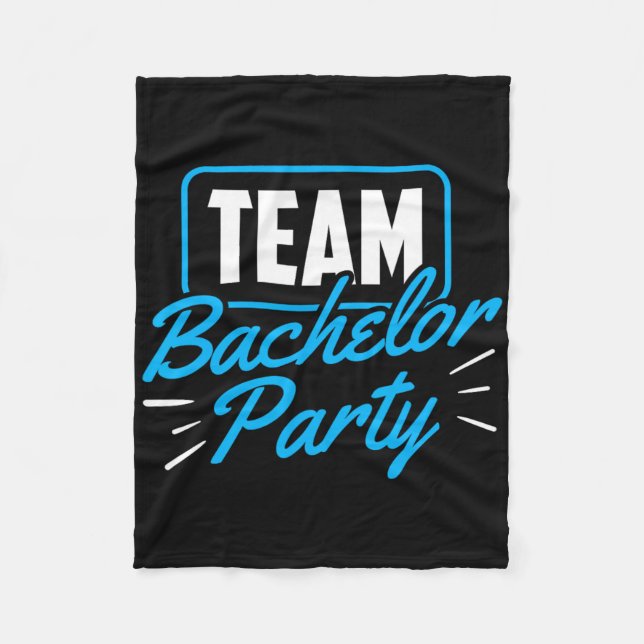 Team Bachelor Party Bride Groom 5  Fleece Blanket (Front)