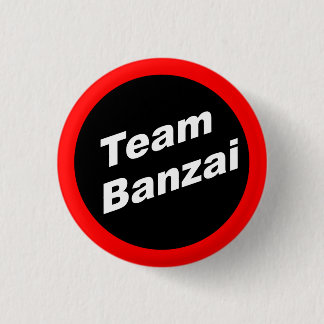 Team Banzai Small Button