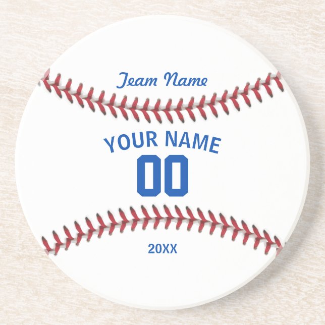 Team Baseball Sport Coaster (Front)