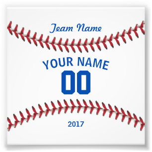 Team Baseball Sport Photo Print