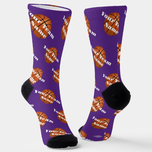Team Basketball Socks HAMbyWG (Angled)
