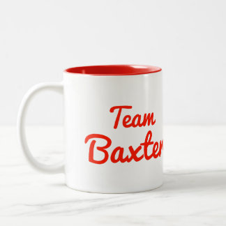 Team Baxter Two-Tone Coffee Mug