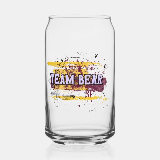 Team Bear Glass (Front)