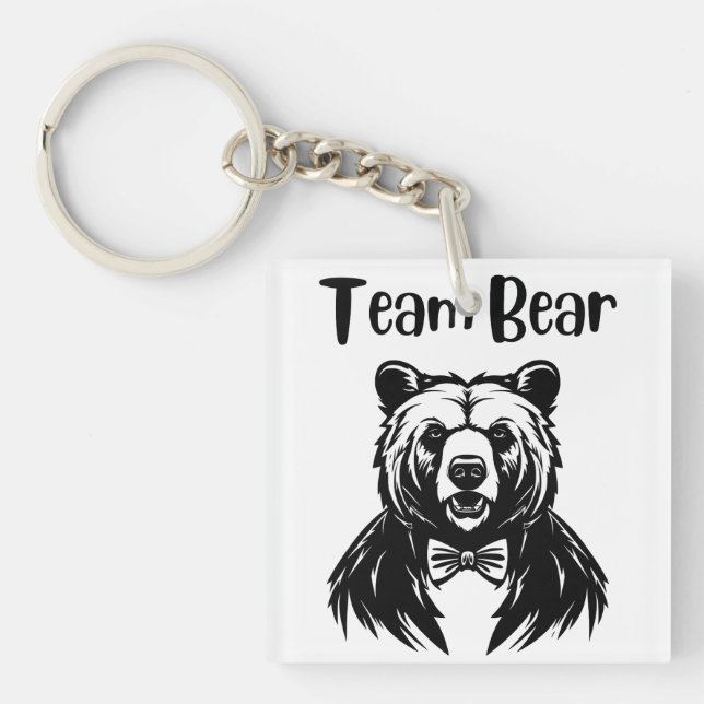 Team Bear Key Ring (Front)