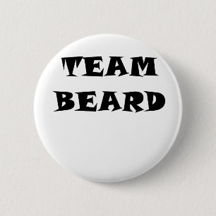 Team Beard 6 Cm Round Badge